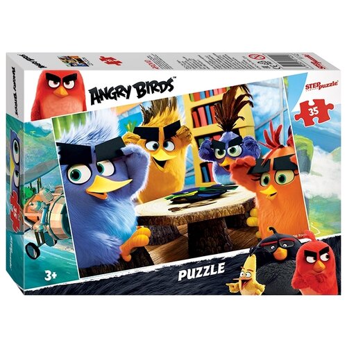 Пазл Angry Birds maxi 35 элементов Step puzzle