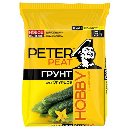 Грунт PETER PEAT Линия Hobby для огурцов, 5