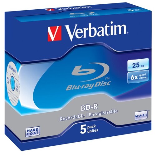 Диск BD-R Verbatim 25Gb 6x 10 шт. cake box