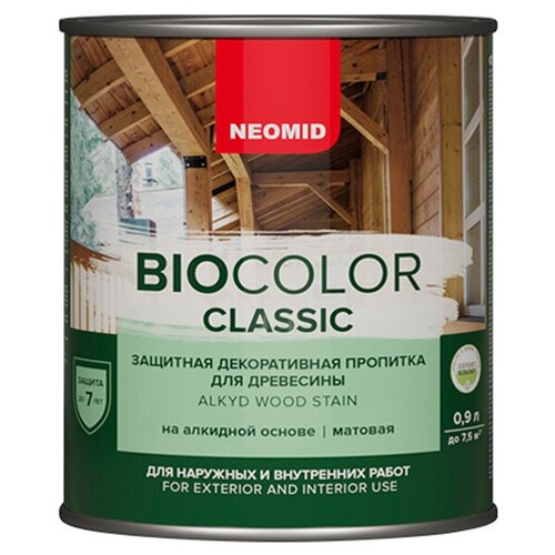 NEOMID Bio Color Classic - деревозащитный декоративный соста