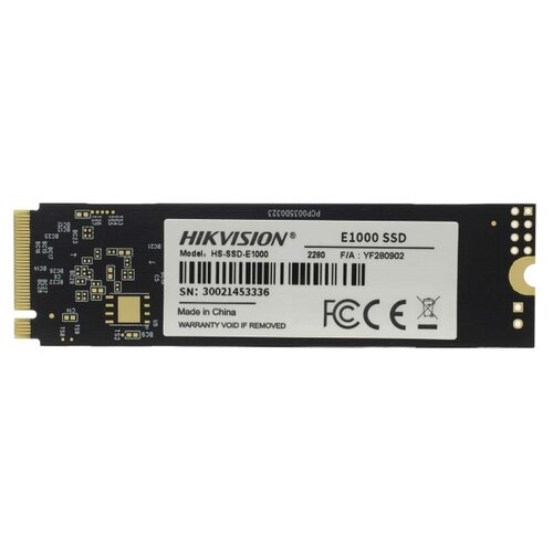 Жесткий диск SSD M.2 2280 1024GB Hikvision E1000 Client SSD 