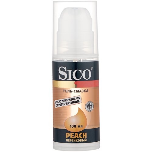 Гель-смазка  Sico Peach, 100 мл,