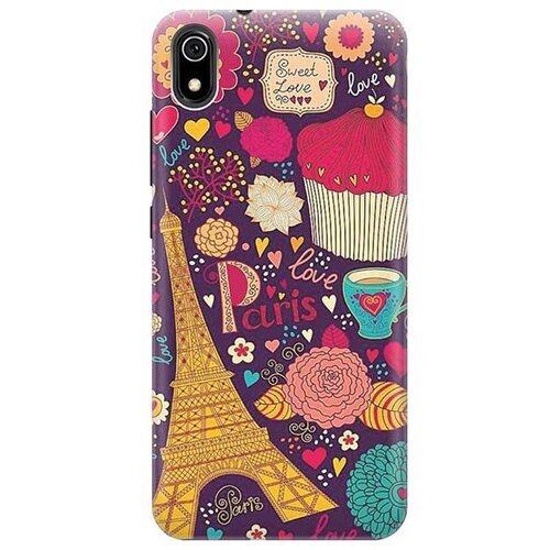 Чехол - накладка ArtColor для Xiaomi Redmi 7A с принтом Love in