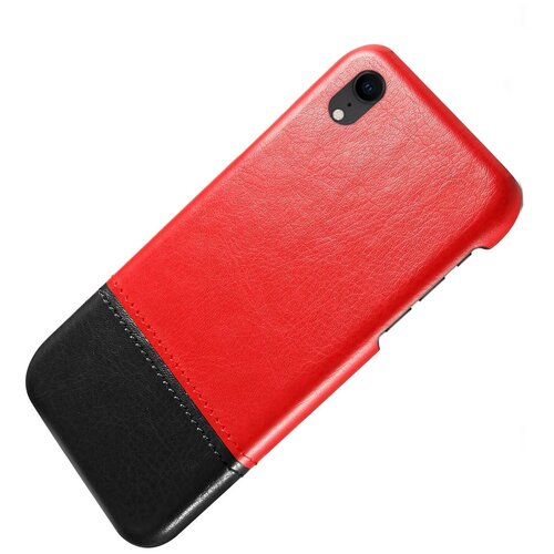 Чехол панель-накладка MyPads для iPhone XR обтянутый качественной импортной