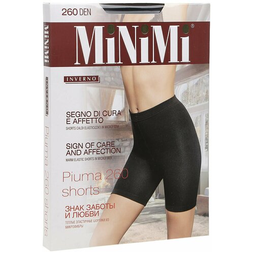 Шорты MiNiMi PIUMA 260 SHORTS (1 шт), размер 3/M, nero (Черн