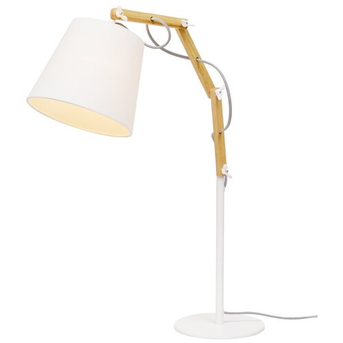 Лампа Arte Lamp Pinocchio A5700LT-1WH, E27, 60 Вт, цвет арматуры: белый, цвет плафона/абажура: белый