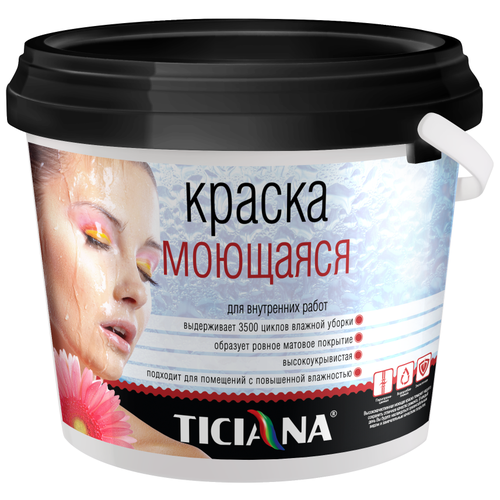 Краска водно-дисперсионная база С моющаяся TICIANA (Артику