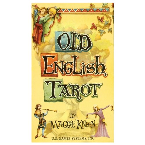 Гадальные карты U.S. Games Systems Таро Old English Tarot, 31 карта, желтый,