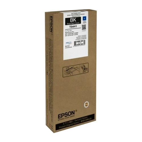 Картридж Aquamarine T9441/C13T944140 черный для Epson