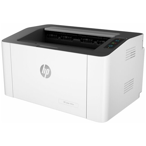 Принтер лазерный HP Laser 107w, ч/б, A4, белый/черный