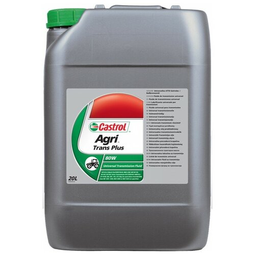 Масло трансм. transmax agri trans plus 80w (208 л.), castrol