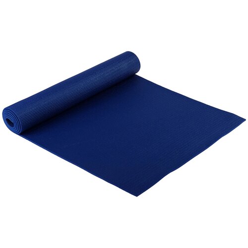 Коврик для йоги Sangh Yoga mat, 173х61х0.5 см темно-синий однотонный 1.1 кг 0.5