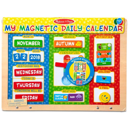 Календарь Melissa & Doug My daily calendar 9253