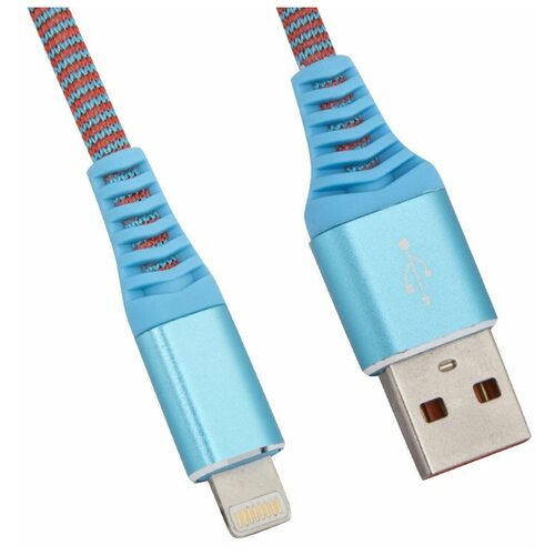 Кабель Liberty Project USB - Lightning Носки, 1 м, красный