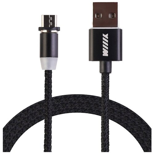 Кабель WIIIX магнитный USB - microUSB (CBM980-UMU-10), 1 м,