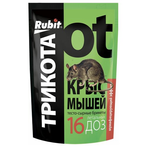 Средство Rubit ТриКота тесто-сырные брикеты 150 г, пакет, 0.15 кг, 0.15