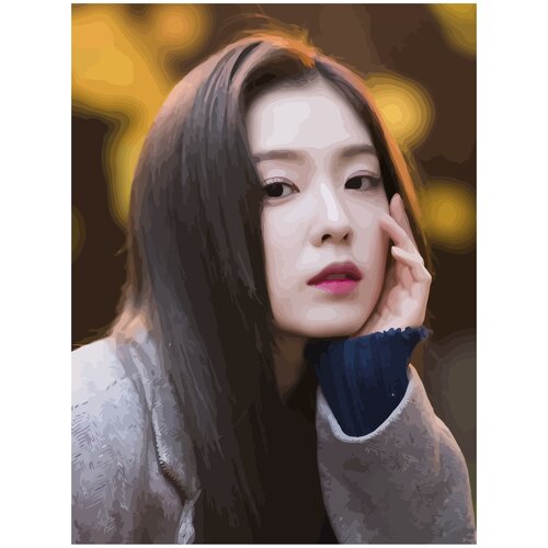 Картина по номерам на холсте red velvet kpop ирэн - 2 30X40