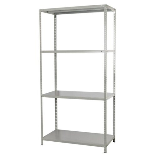 Стеллаж металлический 4 полки 180x80x50 см 100 кг на полку ц