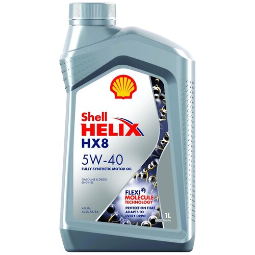 Моторное масло Shell Helix HX8 5W-40 синтетическое 1 л