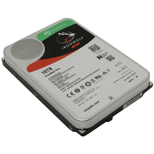 Жесткий диск Seagate Ironwolf Pro 10ТБ, HDD, SATA III, 3.5