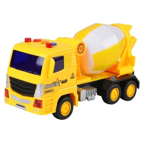 Бетономешалка Senyue Toys 89003A-2, 22 см, желтый