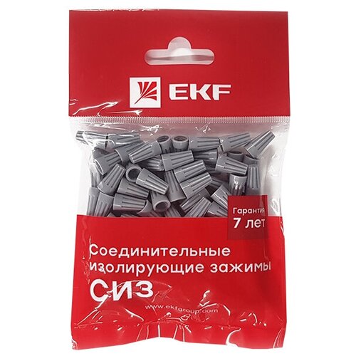 Изолирующие зажимы, наконечники, клеммы СИЗ-1 (1-2,75мм2) (100шт.) EKF