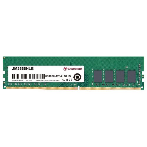 Модули памяти Оперативная память Transcend 16 ГБ DDR4 2666 МГц DIMM CL19 JM2666HLB-16G