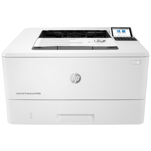 Принтеры и МФУ  Яндекс Маркет Принтер лазерный HP LaserJet Enterprise M406dn, ч/б, A4,