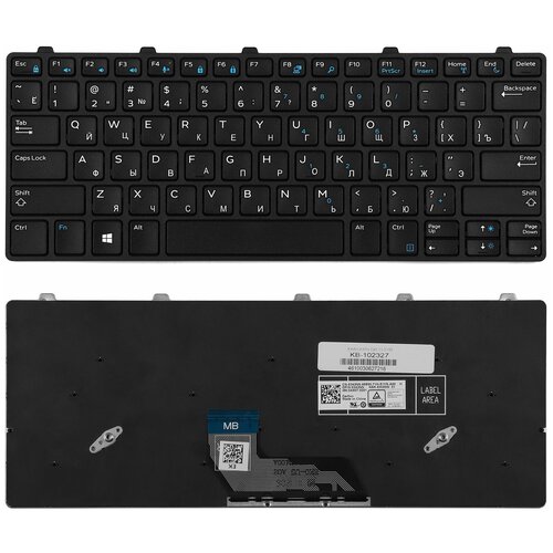 Клавиатура для ноутбука Dell Inspiron 11-3180, 3189 Series. 