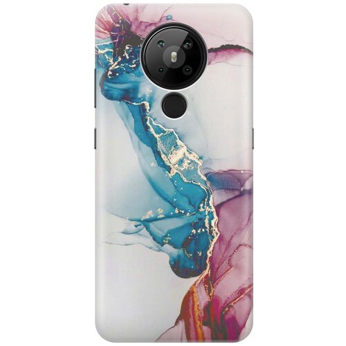 RE:PA Чехол - накладка ArtColor для Nokia 5.3 с принтом Син