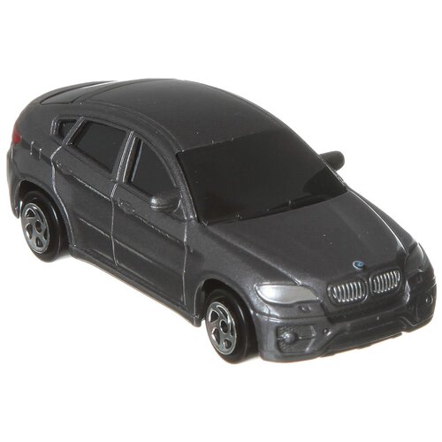 Внедорожник RMZ City BMW X6 (344002S) 1:64, 7.6 см, серебрис