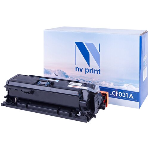 Картридж NV Print совместимый CF031A Cyan для HP Color Laser