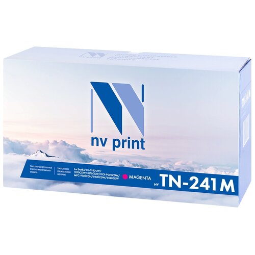 Картридж NV Print TN-241T Magenta для Brother, 1400 стр,