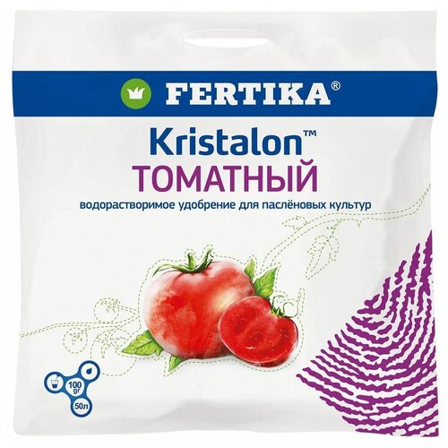 Удобрение FERTIKA Kristalon Томатный, 0.1 л, 100 г, 1 уп.