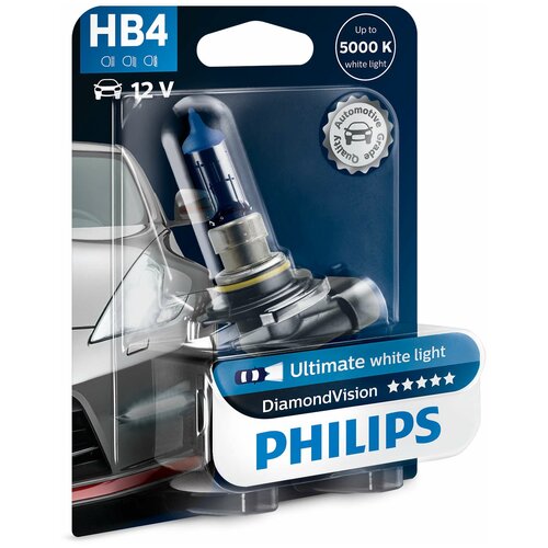 Лампа Hb4 (9006) 12.8v 55w P22d Diamond Vision (Блистер) Phi