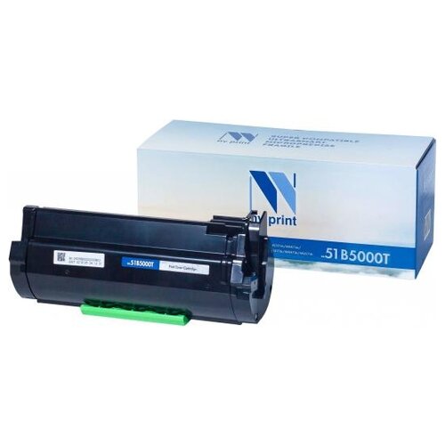 Картридж NVP совместимый NV-51B5000T для Lexmark MX317dn/MS3