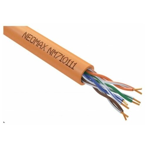 Neomax Кабель NM710111 U UTP cat.5e 4x2x0.52, 24 AWG, Медь, 