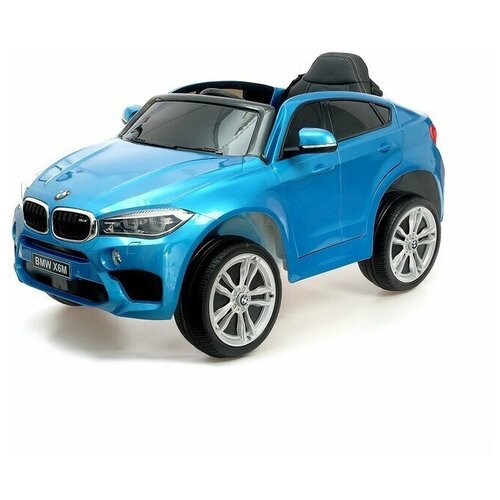 Электромобиль КНР BMW X6M, цвет глянец синий, EVA колеса, 