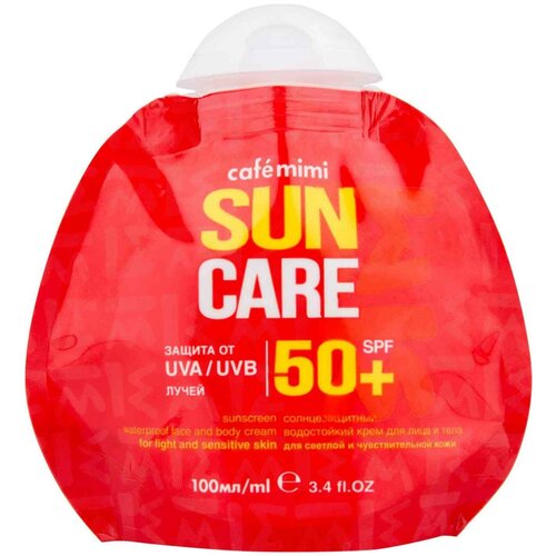 KM Солнцезащитный водостойкий крем для лица и тела SPF50+, 1