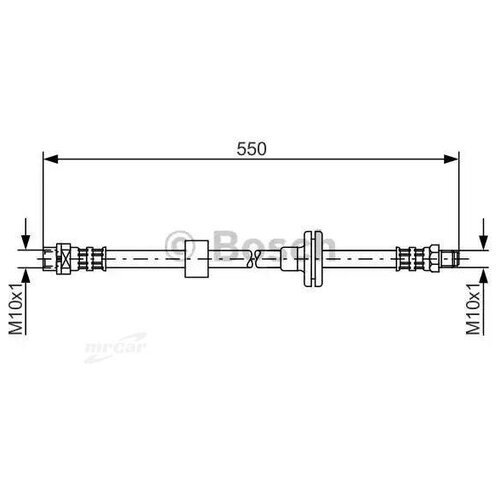 BOSCH 1 987 481 056 Тормозной шланг