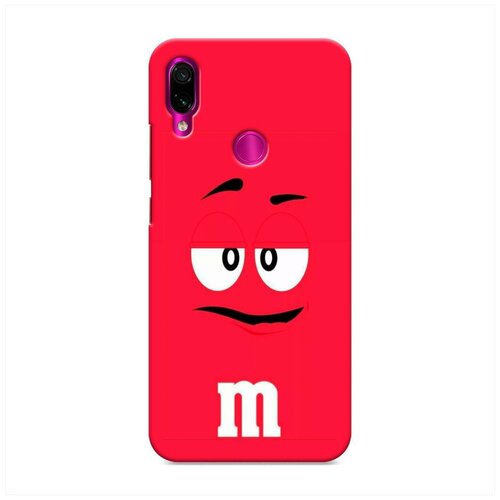 Пластиковый чехол M&Ms друзья 1 на Xiaomi Redmi Note 7 / С