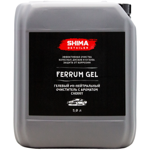 Очистители и полироли SHIMA DETAILER FERRUM GEL Гелевый pH-нейтральный очиститель 