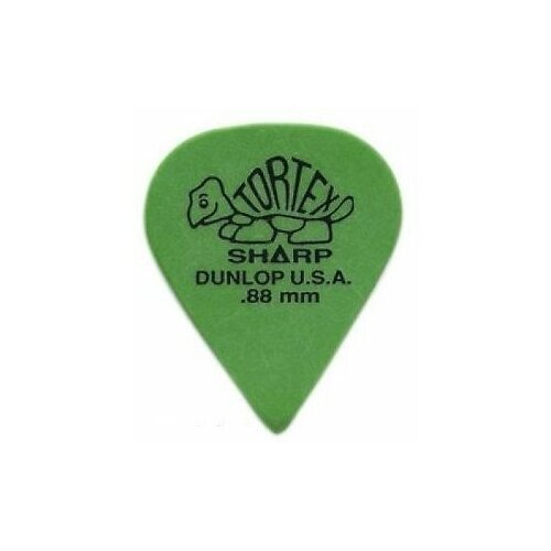 Медиаторы DUNLOP 412P.88 TORTEX SHARP 0.88 mm, упаковка 12 ш