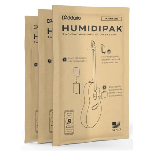 Средство для ухода D'Addario Humidipak Maintain. Replacement  PW-HPRP бежевый