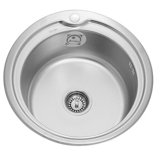 Мойка врезная SINKLIGHT N 510 0.8/180 1E матовая