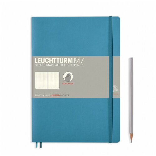   Яндекс Маркет Записная книжка Leuchtturm Composition B5 Pacific Green мягк