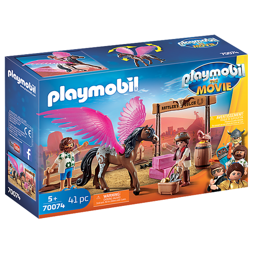 Playmobil Марла и Дел с Пегасом , 70074pm