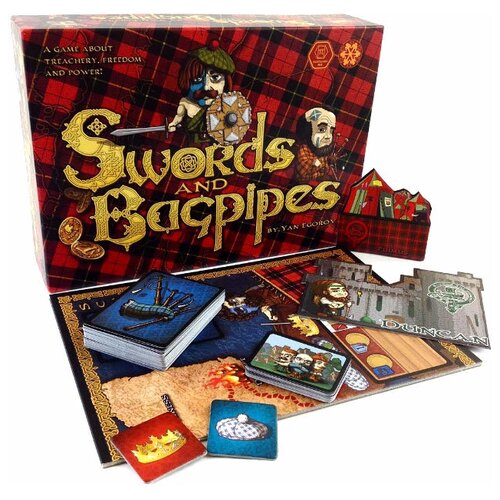 НИ - Swords and Bagpipes board game / настольная игра За Шот