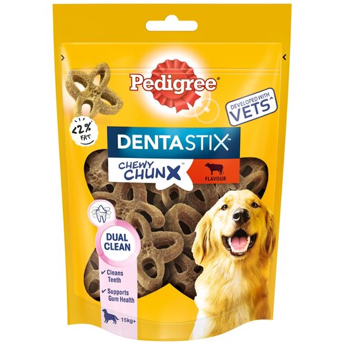 Лакомство для собак Pedigree Denta Stix Жевательные кусочки для средних и