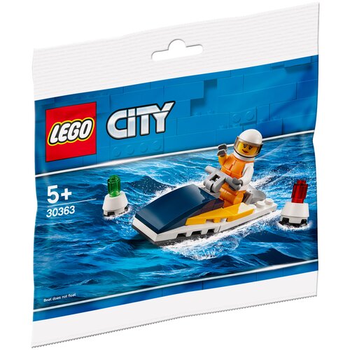 Конструктор LEGO City 30363 Гоночный катер, 34